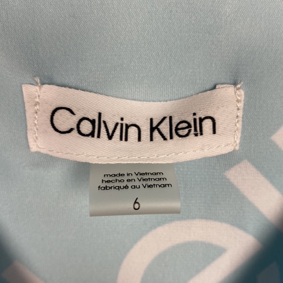 Calvin Klein light blue comfy dress with pockets NWT! - Picture 12 of 13